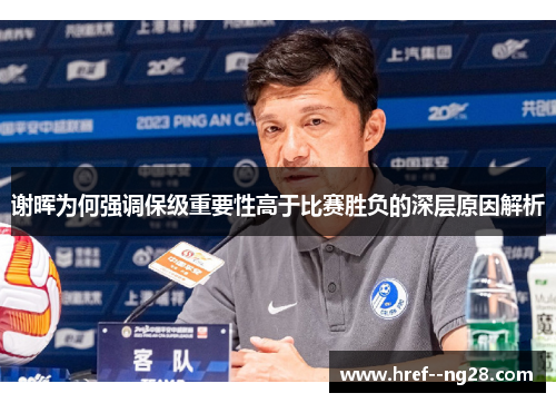 谢晖为何强调保级重要性高于比赛胜负的深层原因解析